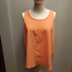 E hanger M Tank Orange Racerback Blouse